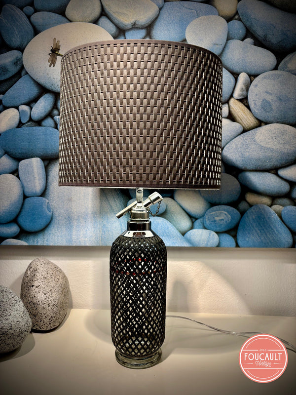 Siphonflasche mit Netzgitter