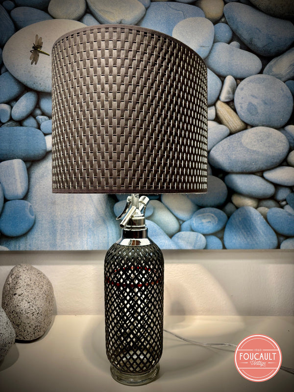 Siphonflasche mit Netzgitter