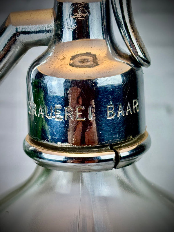 Siphon Flasche "Brauerei Baar"
