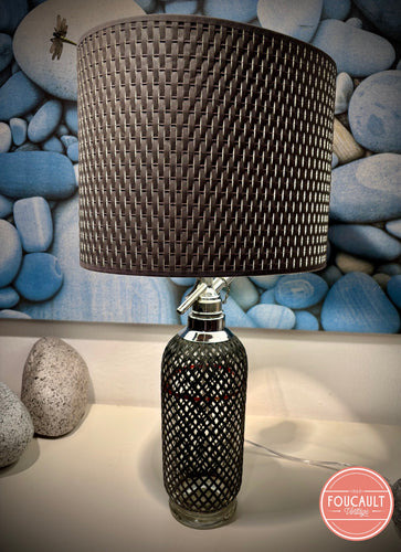 Siphonflasche mit Netzgitter